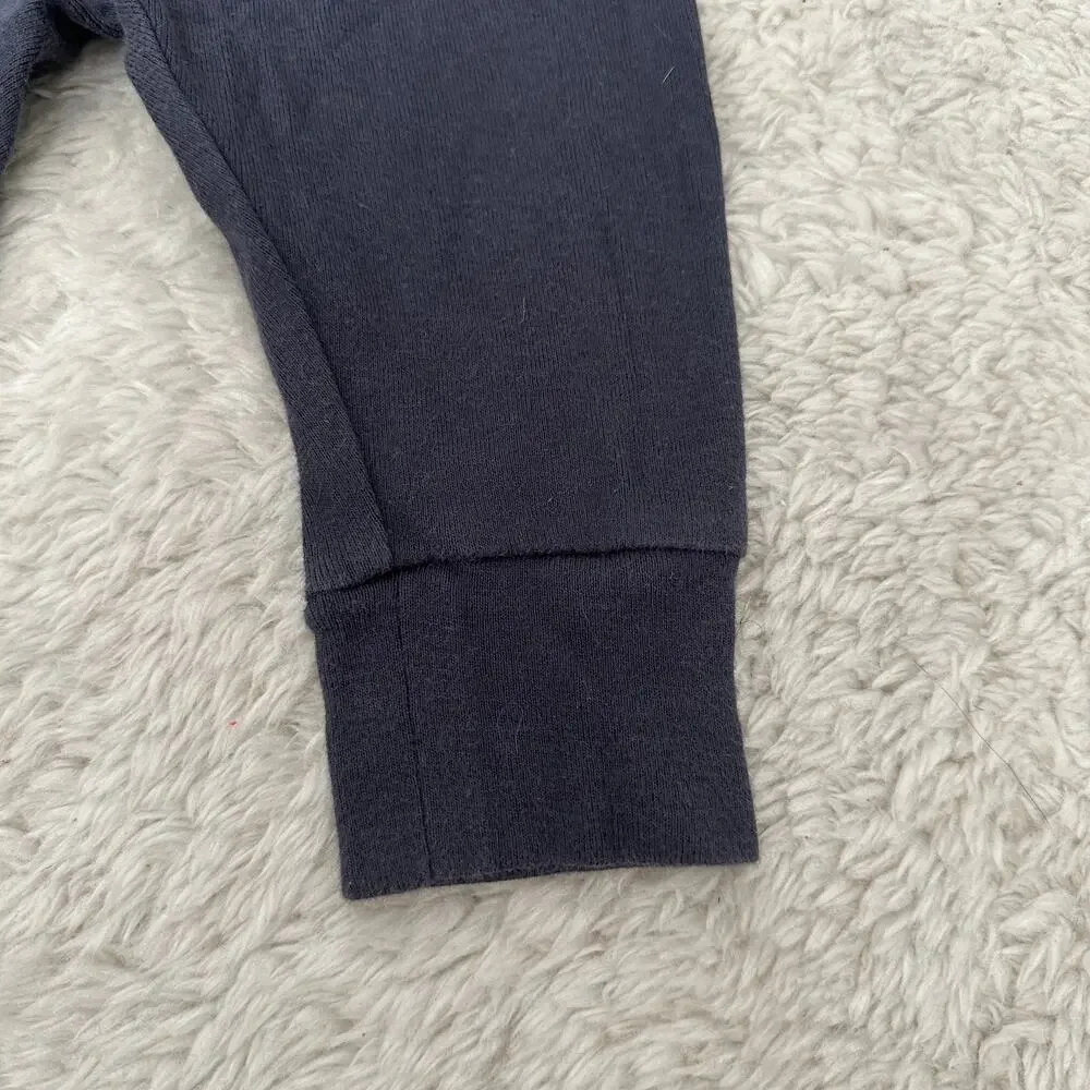 Baby Gap Dark Gray Banded Leggings Knit Pants Baby Boy Girl 3-6 Months
